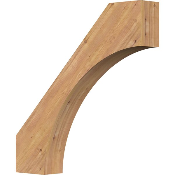 Ekena Millwork 5 1/2"W x 34"D x 34"H Westlake Smooth Knee Brace, Western Red Cedar BRC06X34X34WTL00SWR - main